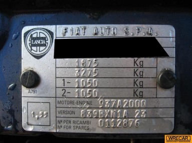 Купить Lancia Lybra, 1.9, 2001 года с пробегом, цена 19446 руб., id 10419