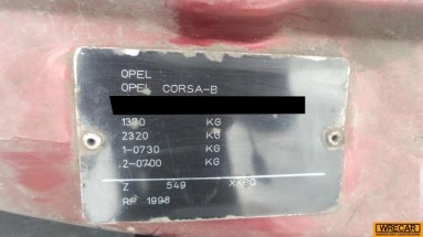 Купить Opel Corsa, 1.4, 1998 года с пробегом, цена 0 руб., id 10724