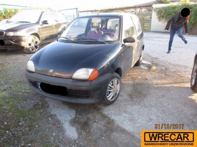 Купить Fiat Seicento, 1.1, 2000 года с пробегом, цена 0 руб., id 11464