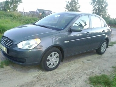 Hyundai Verna Sedan, 1.4, 2008 года с пробегом, id 210