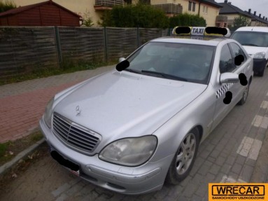 Купить Mercedes-Benz S 320 S 320 CDI                 MR`0, 3.2, 2002 года с пробегом, цена 22699 руб., id 12597