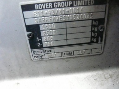 Купить Rover 25, 1.6, 2000 года с пробегом, цена 1592 руб., id 12817