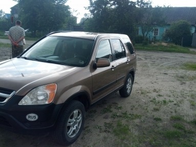Honda CR-V III, 2.4, 2002 года с пробегом, id 216