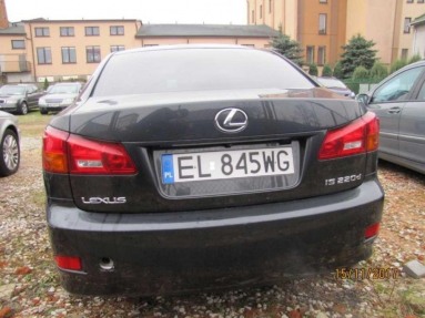Купить Lexus IS 220d IS 220 Diesel, 2.2, 2008 года с пробегом, цена 471625 руб., id 13426