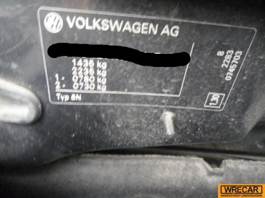 Купить Volkswagen Polo, 1.9, 1997 года с пробегом, цена 0 руб., id 13531