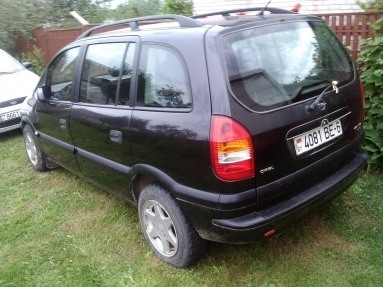 Opel Zafira A, 2.0, 2000 года с пробегом, id 2193