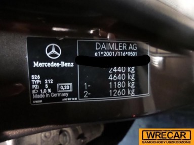 Купить Mercedes-Benz E 350 E 350 BlueTEC             MR`1, 3.0, 2014 года с пробегом, цена 912455 руб., id 13763
