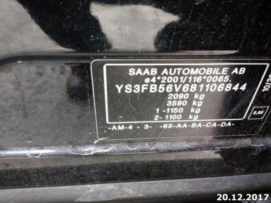 Купить Saab 9-3, 1.9, 2007 года с пробегом, цена 72872 руб., id 13801