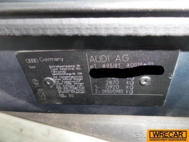 Купить Audi A4, 1.6, 1995 года с пробегом, цена 1592 руб., id 14460