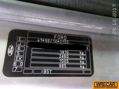 Купить Ford Mondeo, 2.0, 2002 года с пробегом, цена 12941 руб., id 14812