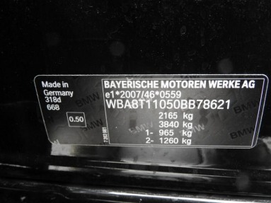 Купить BMW 3er 318d aut, 2.0, 2016 года с пробегом, цена 1863871 руб., id 14978