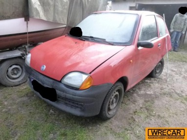 Купить Fiat Seicento, 0.9, 2001 года с пробегом, цена 3253 руб., id 15182