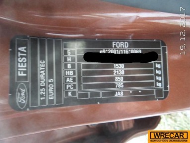 Купить Ford Fiesta, 1.2, 2014 года с пробегом, цена 230103 руб., id 15439