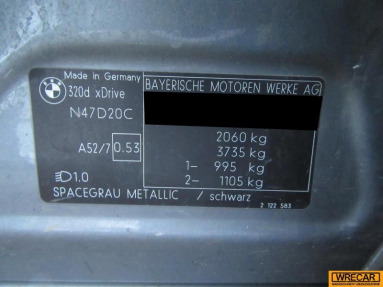 Купить BMW 320 320 Diesel DPF, 2.0, 2008 года с пробегом, цена 64775 руб., id 16140