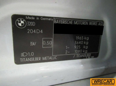 Купить BMW 320 320 Diesel, 2.0, 2007 года с пробегом, цена 24291 руб., id 16141