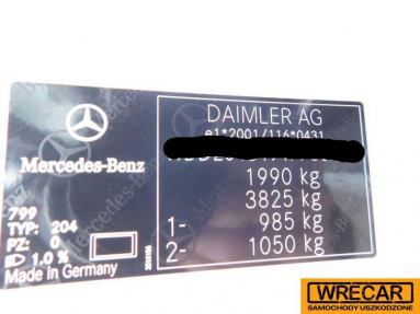 Купить Mercedes-Benz C 180 MR`11 204, 1.8, 2011 года с пробегом, цена 1592 руб., id 16231