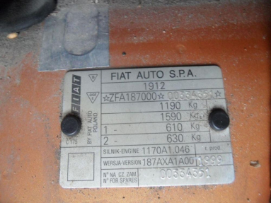 Купить Fiat Seicento, 0.9, 1999 года с пробегом, цена 1592 руб., id 16278