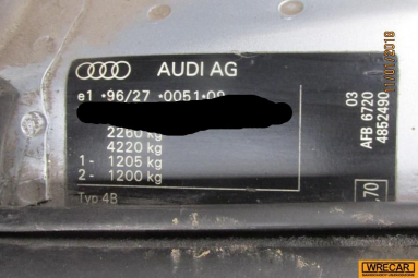 Купить Audi A6, 2.5, 1998 года с пробегом, цена 4844 руб., id 16408