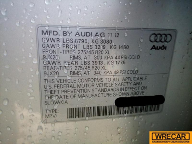 Купить Audi Q7, 3.0, 2012 года с пробегом, цена 1592 руб., id 16765