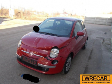 Купить Fiat 500, 1.2, 2009 года с пробегом, цена 63183 руб., id 16868