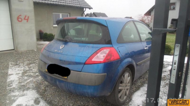 Купить Renault Megane, 2.0, 2003 года с пробегом, цена 0 руб., id 17424