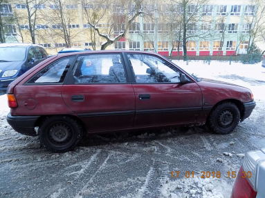 Купить Opel Astra, 1.4, 1992 года с пробегом, цена 0 руб., id 17427