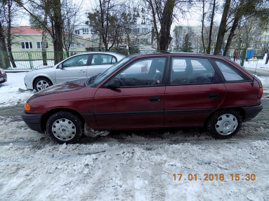 Купить Opel Astra, 1.4, 1992 года с пробегом, цена 0 руб., id 17427