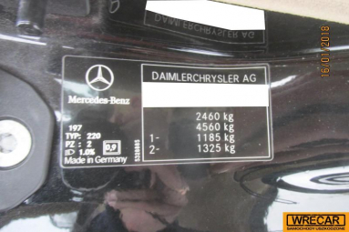 Купить Mercedes-Benz S 400 CDI S 400 CDI                 MR`0, 4.0, 2003 года с пробегом, цена 1592 руб., id 17438