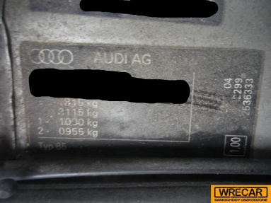 Купить Audi A4, 1.9, 1999 года с пробегом, цена 0 руб., id 18159