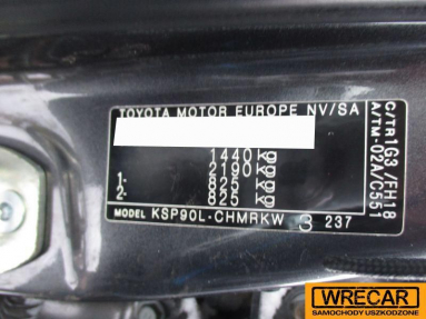 Купить Toyota Yaris, 1.0, 2009 года с пробегом, цена 1592 руб., id 18276