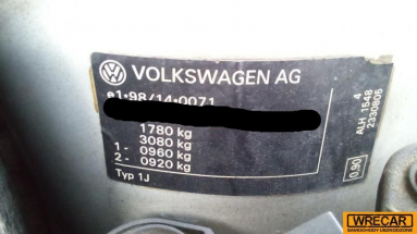 Купить Volkswagen Golf, 1.9, 1999 года с пробегом, цена 1592 руб., id 18433