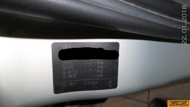 Купить Opel Zafira, 2.2, 2005 года с пробегом, цена 72872 руб., id 18467