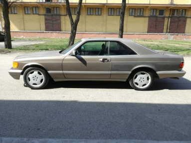 Купить Mercedes-Benz 560SEC w126, 5.6, 1986 года с пробегом, цена 371141 руб., id 19710