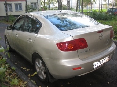 Mazda Mazda 3 (BK) Saloon, 1.6, 2004 года с пробегом, id 459