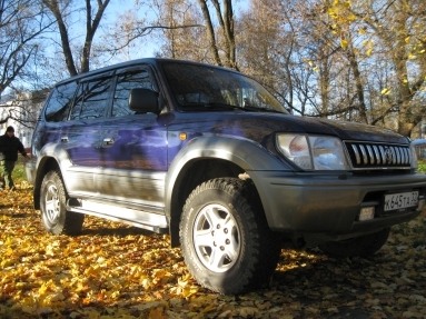 Toyota Land Cruiser Prado 90, 3.4, 1997 года с пробегом, id 582