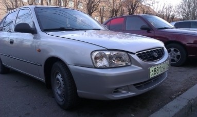 Купить Hyundai Accent, 1.6, 2008 года с пробегом, цена 220000 руб., id 5418