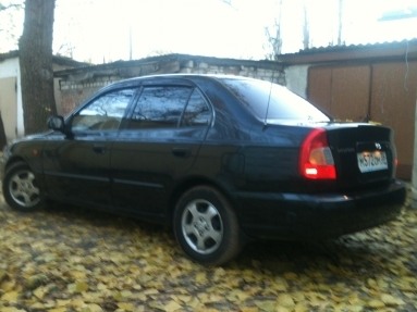 Hyundai Accent II, 1.5, 2008 года с пробегом, id 634