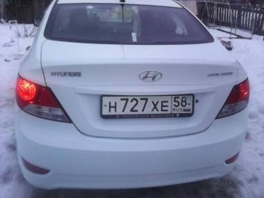 Купить Hyundai Solaris Sedan, 1.4, 2012 года с пробегом, цена 455000 руб., id 5695