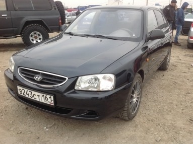 Купить Hyundai Accent I, 1.5, 2008 года с пробегом, цена 220000 руб., id 5887