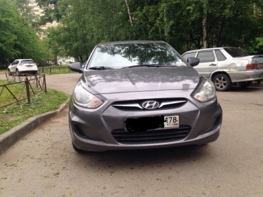 Купить Hyundai Solaris Hatchback, 1.6, 2013 года с пробегом, цена 430000 руб., id 6419