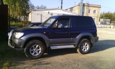 Toyota Land Cruiser Prado 90, 3.4, 1997 года с пробегом, id 6987