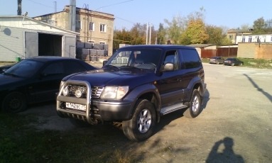 Toyota Land Cruiser Prado 90, 3.4, 1997 года с пробегом, id 6987