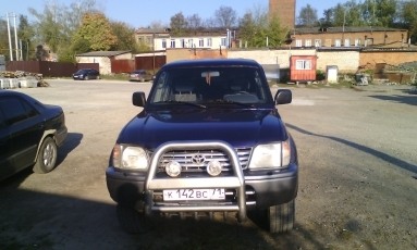 Toyota Land Cruiser Prado 90, 3.4, 1997 года с пробегом, id 6987