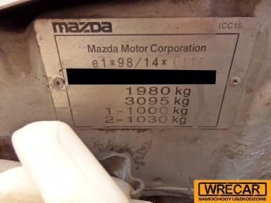 Купить Mazda Premacy, 2.0, 2003 года с пробегом, цена 0 руб., id 8725