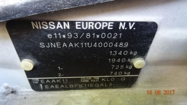 Купить Nissan Micra, 1.0, 2000 года с пробегом, цена 1592 руб., id 8737