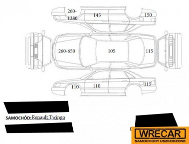 Купить Renault Twingo, 1.1, 1997 года с пробегом, цена 0 руб., id 8933