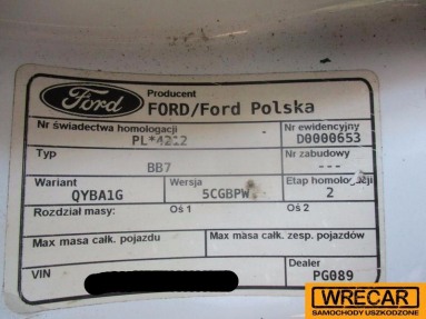 Купить Ford Mondeo, 1.8, 2009 года с пробегом, цена 129619 руб., id 9019