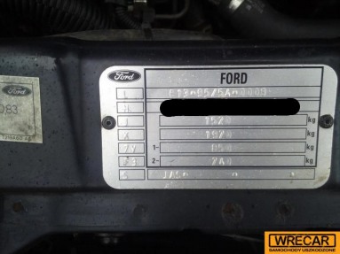 Купить Ford Fiesta, 1.8, 2000 года с пробегом, цена 0 руб., id 9379
