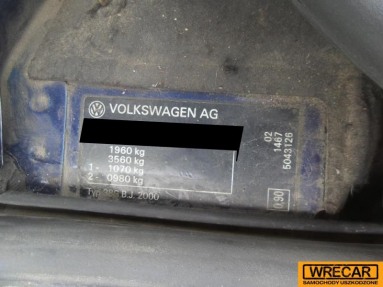 Купить Volkswagen Passat, 1.9, 2001 года с пробегом, цена 1592 руб., id 9593