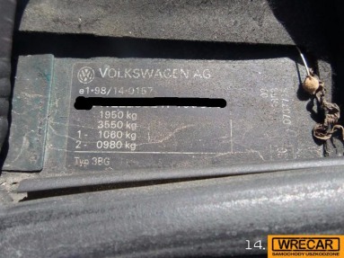 Купить Volkswagen Passat, 1.9, 2001 года с пробегом, цена 14533 руб., id 9710